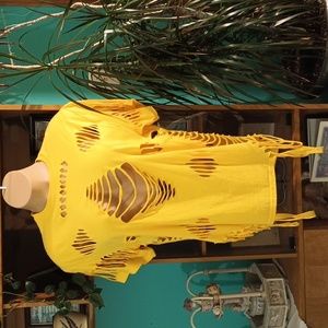 Swimsuit cover, handcrafted, ladies XL